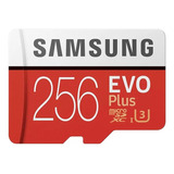 Tarjeta De Memoria Samsung Mc256ga/apc 256gb Evo Plus Clase