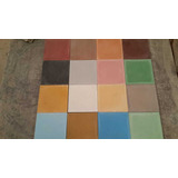 Mosaicos Calcareos Lisos ( Varios Colores ) 20x20 Por M2