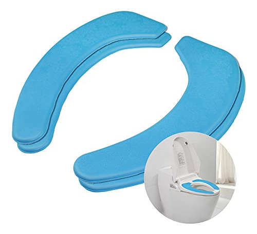Toilet Seat Warmer, Elongated Toilet Seat Cover, Padded...