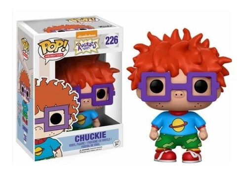 Funko Pop Figura Rugrats Chuckie 226 Poco Daño #1917