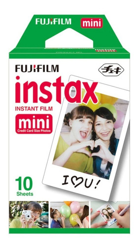 Film Rollo Pack 10 Fotos Instax Mini 8 9 11 Fuji Papel