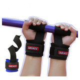 Straps Gym Goma Antiderrape Par  Full Ajustable Muñeca