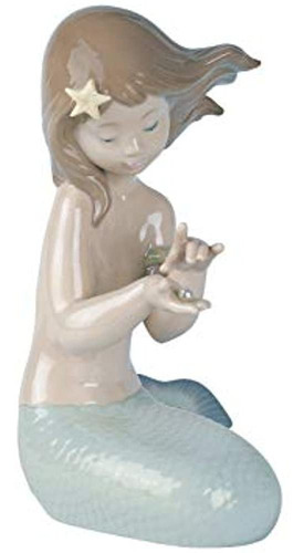 Nao Joya Del Mar. Figura Sirena De Porcelana.
