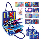 Jhkim Busy Board Montessori - Juguetes Para Bebes De 1, 2, 3