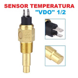 Bulbo Sensor De Temperatura Vdo 1/2 Npt 2 Terminales