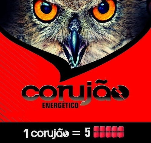 Energético Corujão 96 Comprimidos 420 Mg Cafeína Por Un