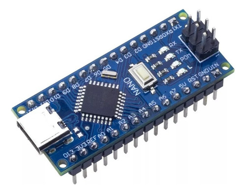 Nano Usb-c Type-c Soldado Atmega328p Ch340 For Arduino V3