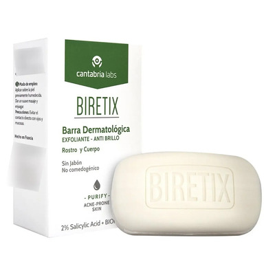 Barra Dermatológica Biretix Antiacné Con Ácido Salicílico Rostro 80g | MercadoLibre