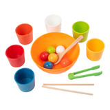 Tazas, Juguetes Montessori, Juego De Clasificación Y Conteo