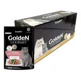 Caixa 20un Sache Golden Gato Adulto Sabor Frango 70g