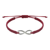 Pulsera Hilo Bordo Dije Amistad Amor Infinito 