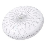  Plafón Decorativos Luz Led Blanco Ovie 18w Adir 4277