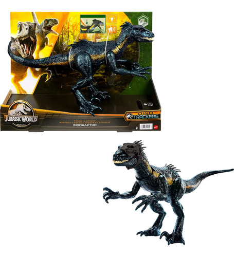 Dinossauro Indoraptor Luz E Som Articulado - Hky11 - Mattel