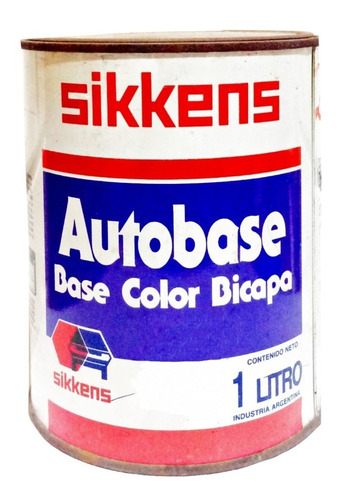 Automotor Sikkens Autobase Bicapa N°252 Azul Medianoche 1/2l