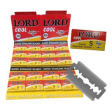 Hojas De Afeitar Doble Filo Lord Para Navaja X 100 Unidades