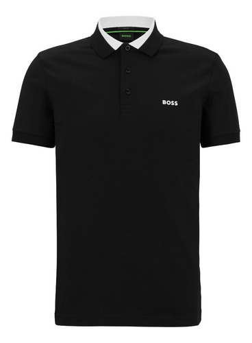 Playera Polo Para Hombre Boss Slim Fit Casual En Piqué