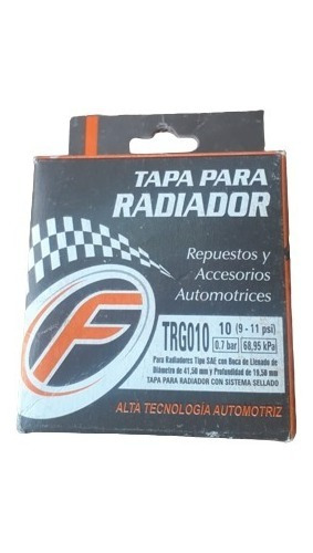 Tapa De Radiador Universal 0.7 Bar 9-11psi Trg010 Foto 2