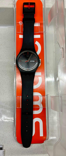 Reloj Swatch Gaet Suob714 | Original Hombre Impecable Negro