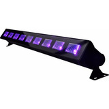 Luz Led Uv Negra Para Fiestas Fluor Ultravioleta Barra 9x3w 