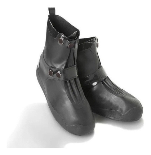 Bota Cubre Zapato Para Motocilista Silicon Super Resistente