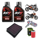 Kit Afinación Ktm Duke 200 Rc200 Rc390 Premium Motul 300v