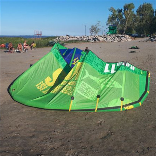 Kite North Vegas 11m 2016 Barra Bolso (piscinasagui Com Ar)