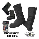 Zapatones Latex Bota Corta, Impermeables Seguros Y Cómodos