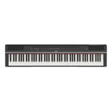 Piano Digital Compacto C/fonte P125b Negro Yamaha P125 P-125
