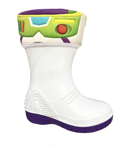 Bota De Lluvia Toy Story Buzz Light Year Bubble Gummers