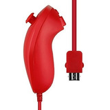 Control Nunchuk Para Wii Y Wii U Color Rojo