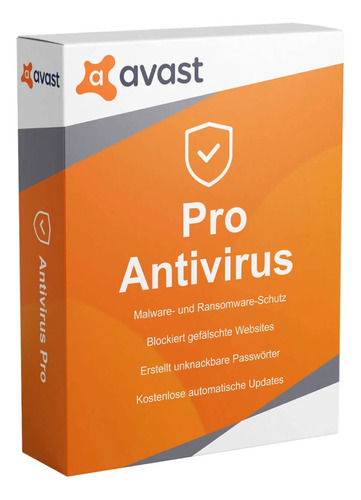 Avast Antivirus Pro 1 Dispositivo 1 Ano