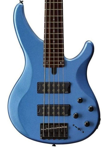 Bajo Eléctrico Yamaha Gtrbx305ftb 5 Cuerdas Activo Azul