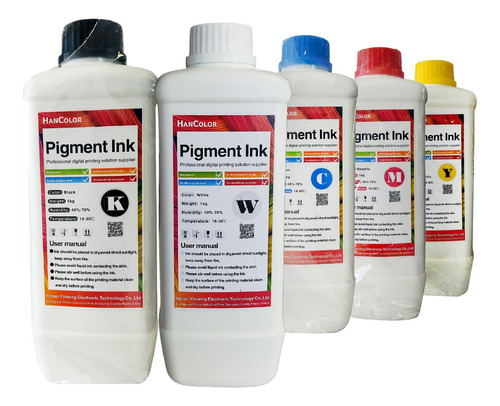 Tinta Dtf Hancolor C M Y K 1l  I3200