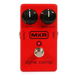 Pedal De Efecto Mxr Dyna Comp M102 Compresor Analogo Oferta!