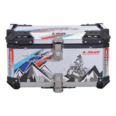Baul Trasero Motocicleta Ls2 Sg65 Aluminio 65 Lts | Meses sin interés