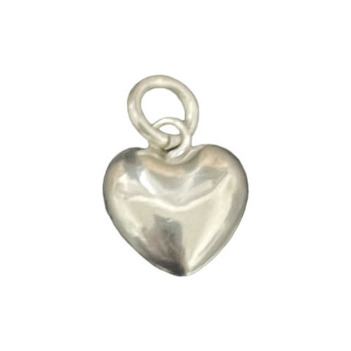 Dije Mujer Plata 925 Corazon Inflado