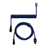 Cable Para Teclado Fantech Ac701 Coiled Usb-c Blue