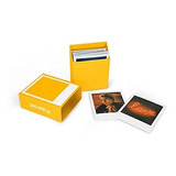 Caja De Almacenamiento Para Fotos Polaroid, Color Amarillo (