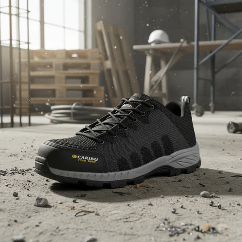 Zapato De Seguridad Tenis Hombre Casco Dieléctricos   Caribu | Meses sin interés