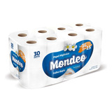 Papel Higiénico Mondeo 30 Mts, 16 Rollos, Confort