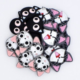 Pins Para Croc/gomones X 4 Unidades Gatitos