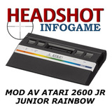 Serviço De Conversão Mod Av Atari 2600 Junior Jr Rainbow