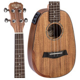 Ukulele Elétrico Concert Malibu Koa Abacaxi 23kp E Nat Fosco