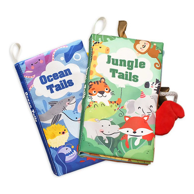 2 Pzs Libro De Tela Bebé Estimulacion Temprana Juguetes | MercadoLibre
