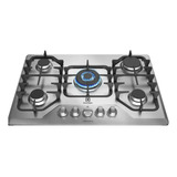 Cooktop À Gás Electrolux 5 Bocas Gt75x Tripla  Inox Bivolt