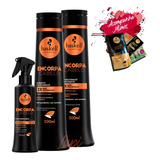 Kit Haskell Encorpa Cabelo Sh Cond 500ml Fluído 120ml