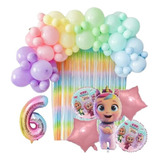 Arco Orgánico Globos Babycry Bebes Llorones Número Pastel