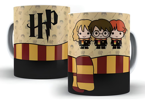 Caneca Harry Potter Cartoon 