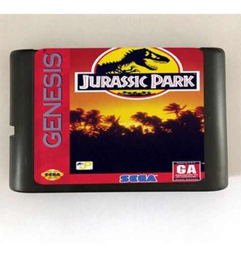 Jogo De Mega Drive, Jurassic Park, Sega
