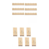 12 Ganchos De Pared En Miniatura Para Abrigos, 1/12 Dollhous